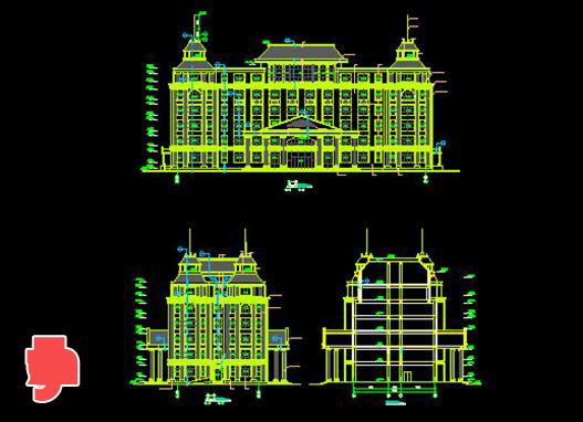 Villa Autocad Blocks 16